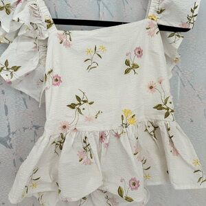 Spring: Summer flare top